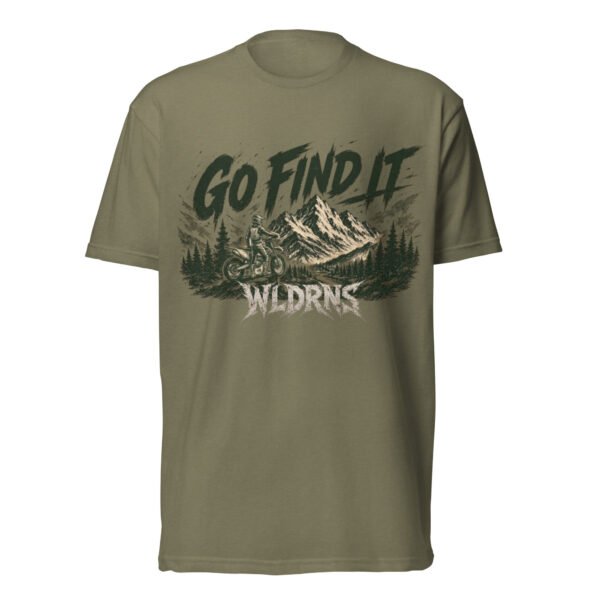 40e06918964da887869009703f8279e4.jpg Short sleeve Fitted T-Shirt - GO FIND IT wldrns