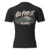 unisex-cvc-t-shirt-black-front-6a3dacdf3068f.jpg Short sleeve Fitted T-shirt MX mountain go find it T-shirt