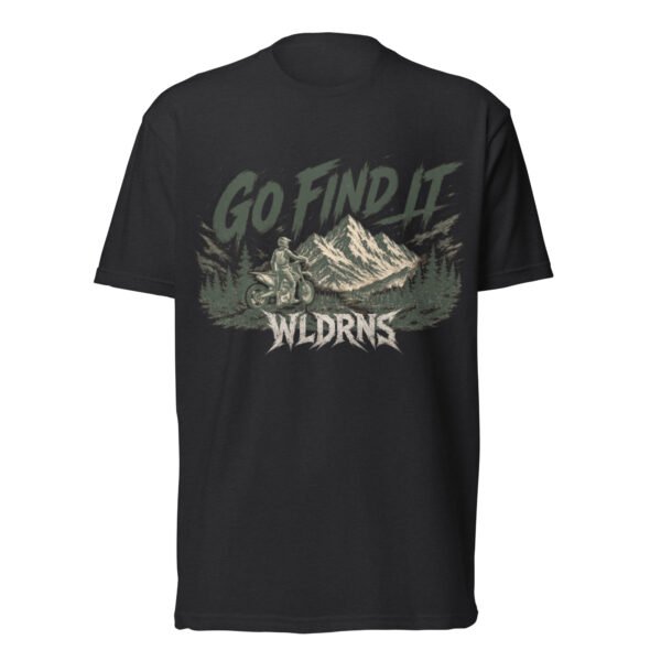 unisex-cvc-t-shirt-black-front-6a3ff6fcb0637.jpg Short sleeve Fitted T-Shirt - GO FIND IT wldrns