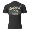 unisex-cvc-t-shirt-charcoal-front-6a3dacdf31d99.jpg Short sleeve Fitted T-shirt MX mountain go find it T-shirt