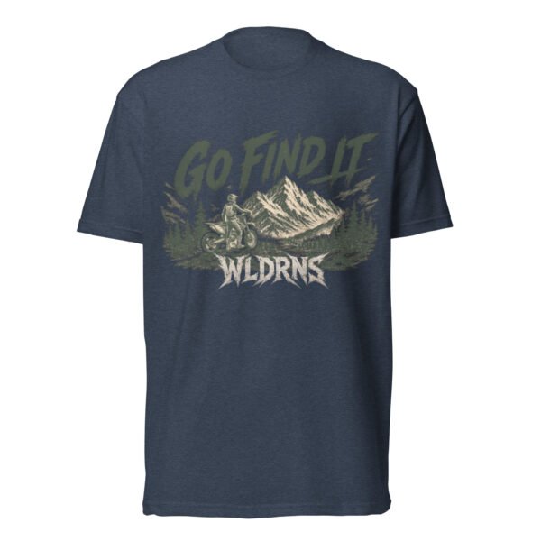 unisex-cvc-t-shirt-midnight-navy-front-6a3ff6fcb2add.jpg Short sleeve Fitted T-Shirt - GO FIND IT wldrns