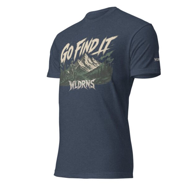 unisex-cvc-t-shirt-midnight-navy-left-front-6a3dacdf33396.jpg Short sleeve Fitted T-shirt MX mountain go find it T-shirt