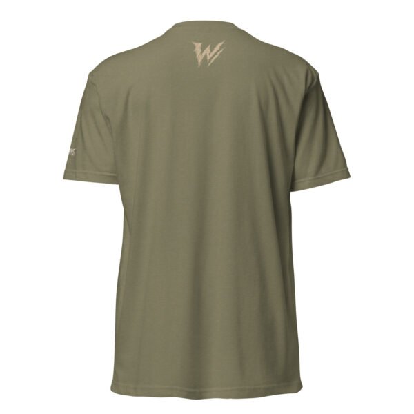 unisex-cvc-t-shirt-military-green-back-6a36884aab91d.jpg Short sleeve Fitted T-shirt MX mountain go find it T-shirt