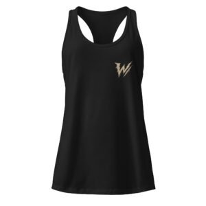 Women’s fitted racerback tank top