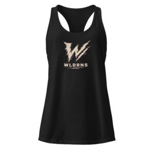 Women’s fitted racerback tank top