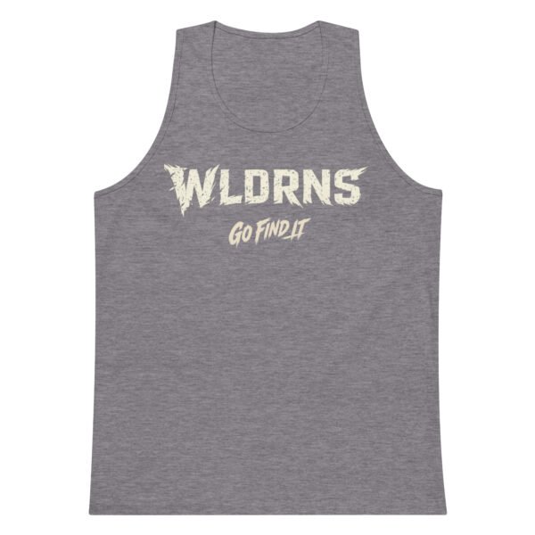 mens-premium-tank-top-athletic-heather-front-6a5d816acf90a.jpg WLDRNS (go find it) premium tank top