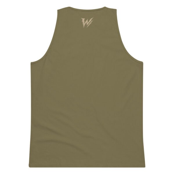 mens-premium-tank-top-military-green-back-6a5d816acf63b.jpg WLDRNS (go find it) premium tank top