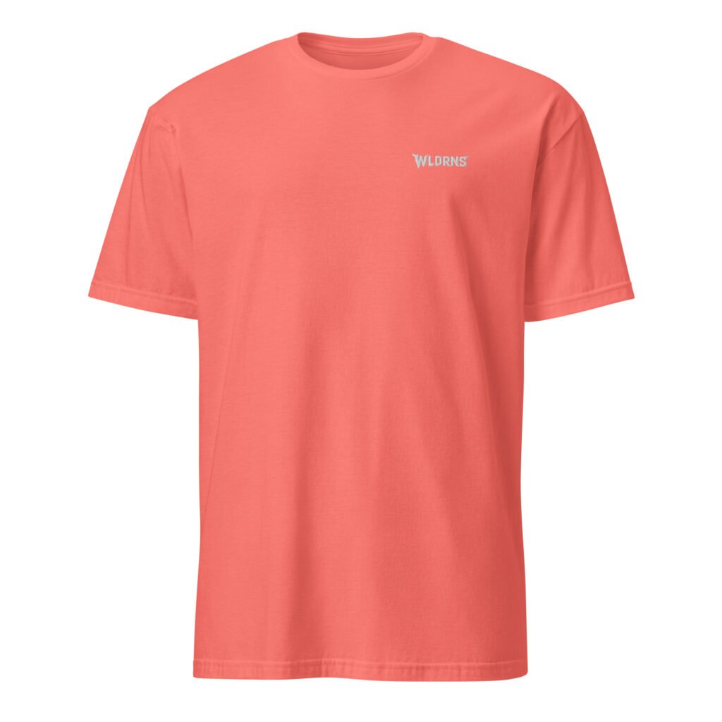 Short-Sleeve Unisex T-Shirt Embroidered Wrldns