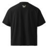 Oversized high neck t-shirt - Fight or flight