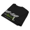 Oversized high neck t-shirt - Fight or flight