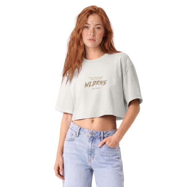 womens-garment-dye-cropped-tee-vintage-white-front-6aa5fb9d009fc.jpg Women’s Crop top - Chase, Find, Wldrns