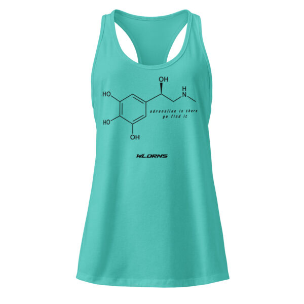 Women’s fitted racerback tank top