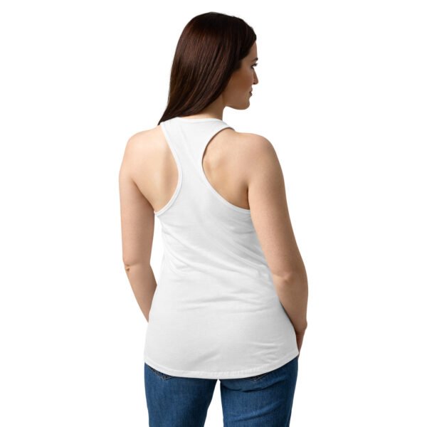 Women’s fitted racerback tank top