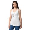 Women’s fitted racerback tank top
